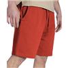 Baker's - Pantaloncini Felpati Bermuda Regular Fit (Rosso, Taglia L)