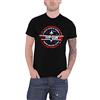 Top Gun Fighter Weapons School Uomo T-Shirt Nero XL 100% Cotone Regular