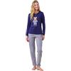 Noidinotte; more than pyjamas Noidinotte - Pigiama Donna Caldo Cotone Articolo Vichy. - S Blu