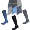 Navigare 6 Paia Calze Lunghe Uomo Caldo Cotone Taglia Unica 39-46 Varie fantasie (212, Taglia Unica 39-46)