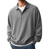 EODJXIO Camicie Lino Uomo Sciolto Camicia Classica a Maniche Lunghe, Elegante Design Tinta Unita per Tutte Le Occasioni, vestibilità su Misura,Ideale Abbigliamento Casual O da Lavoro.