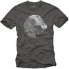 MAKAYA Maglietta AT - T-Shirt Morte Grigio Uomo - Divertenti Theory XL