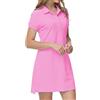 MoFiz Vestito Polo Donna Manica Corta Estate Sportivo Tenis Golf Dress