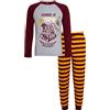 Harry Potter Pigiama da uomo Alumni Hogwarts PJs Grifondoro t-shirt + pantaloni lounge