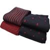 UPGRADE 3STYLE Calze lunghe uomo filo di scozia eleganti originali businnes unisex righe pois marinaro ancoretta (IT, Testo, Taglia unica, Regular, Tall, ASSORTIMENTO 7, 38/44)