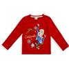 SUN CITY Maglietta Disney Frozen Elsa Maniche Lunghe Natalizia Bambina per Natale 5565