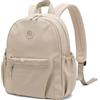 GOLF SUPAGS 10L Mini Zaino da Donna Piccolo Zaino da Viaggio Elegante Borse Causal Daypack zaino per Ufficio Scuola Viaggio Lavoro (Albicocca)