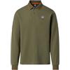 NORTH SAILS Polo Uomo ML in piqué di Cotone Bio con Patch Logo