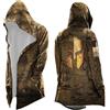 Celanisai Abbigliamento medievale da uomo per Halloween, costume vichingo, felpa con cappuccio Odin Mythos, giacca Assassin's Creed cosplay, mantello scandinavo per cosplay, carnevale, giacca da