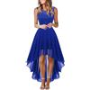 Generic Vestito Corto Donna Abiti da Sposa A Sirena Semplici Abiti da Cerimonia Negozi Negozi Abiti Cerimonia Abiti da Sposa XXL Vestiti da Sposa Particolari Abito Fucsia Cerimonia Matrimonio Country Chic