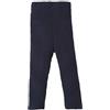 Disana Leggings a maglia per neonati e bambini, 100% lana merino biologica, traspiranti, caldi e morbidi, unisex, taglia 62 - 140, sostenibili ed elastici, realizzati in Germania, Indaco, 74/80 cm