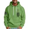Generico Felpa Uomo Con Cappuccio Felpa Da Lavoro Uomo Taglie Forti Bodybuilding Sport Sweatshirt Termica Felpe Sportive Felpata Maniche Lunghe Hoodie Tennis Sportivo Vestiti Leggera Militare 2#vert XXL