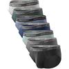 DAVID ARCHY Slip Boxer Uomo Modal con Patta Marsupio Separato Microfibra Multipack Mutande Funzione Doppie Tasche Intimo
