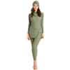 seafanny Donne 3 Pezzi Costume da Bagno Musulmano Full Cover Hijab Burkini Modesto Costume da Bagno