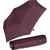 Doppler Ombrello tascabile Doppler Zero,99, peso di soli 99 grammi, stabile, antivento, 21 cm, Lampone reale - Protezione UV, 90 cm