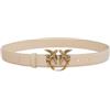 Pinko Donna Cintura 100125A0F1 Pelle Beige XS