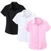 Generico Camicia Donna Nera Cotone,Camicia a Fiori Donna Elegante Fiocco vestibilità Ampia Classico con Cappuccio Rossa Blouse Classico Paillettes Casual Carino Vintage Sbuffo A Fiori Righe Fantasia