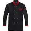Lpstop Giacche da chef personalizzate Camicia da chef a maniche lunghe Cappello da chef Grembiule Set completo Uniformi da cucina per donna Uomo