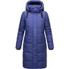 MARIKOO Cappotto invernale da donna caldo trapuntato lungo in materiale riciclato con cappuccio rimovibile Laryaa XVI S-3XL