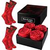 Rainbow Socks - Donna Confezione Regalo Calzini Rosa - 2 Paia - Tamaño 41-46