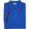 Rifle jeans and jackets Polo Uomo Mezza Manica Corta Sportiva Taglie Forti Oversize Rifle 3XL 4XL 5XL 6X (4XL - Azzurro)