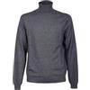 SUN68 Dolcevita Uomo Grigio Scuro K44106 Turtle Solid (IT, Testo, L, Regular, Regular, Grigio Scuro)