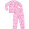 Barbie Set Pigiama da Donna e Ragazza, in Raso Satinato, Lungo, Due Pezzi, Pigiama Estivo in Seta Satinata, rosa, 10-11 Years