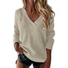 Yekdmxop Maglione di Lana Donna Elegante Maglie Manica Lunga Taglie Forti Maglia Basic Curvy Maglioni Pullover con vestibilità Sweater Elasticizzato Maglioncino Morbido Bluse Casual Autuno Inverno