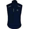 Sikma Gilet da ciclismo da uomo da donna impermeabile antivento da corsa unisex HI-VIZ gilet giacche da ciclismo, blu navy, XL