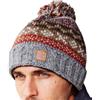 Pachamama Berretto da uomo in lana con pompon foderato a mano lavorato a mano classico Fairisle taglia unica fatto a mano extra caldo commercio equo e solidale