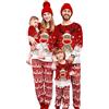 MoneRffi Pigiama Natale Famiglia Set,Pigiami Natalizi Coordinati Capodanno Famiglia Set,Girocollo Comodo Due Pezzi Natalizio,Abiti Natalizi per la papà Mamma Bambini Neonato(05,Donna,L)