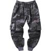 Generisch Pantaloni cargo da uomo, lunghi, mimetici, elasticizzati, vintage, mimetici, moderni, comodi, per il tempo libero, leggeri, pantaloni estivi