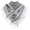 Explore Land 100% cotone Shemagh militare tattico Desert sciarpa kefiah Wrap (bianco)