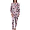 sarcia.eu Disney Minnie Mouse Velluto Pigiama da Donna a Due Pezzi, Pigiama Caldo con Maniche Lunghe (IT, Testo, S, Regular, Regular, A)
