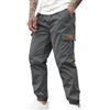 Generico Pantaloni Cargo Uomo Multitasche Cerniera Sottile Pantaloni da Combattimento Pantaloni da Lavoro Impermeabile Pantaloni Militari Tattici Pantaloni da Lavoro Impermeabili Uomo