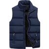 Generico Gilet Uomo Imbottito Invernale Giubbino Giubbotto Smanicato Uomo Invernali Gilet Giacca Senza Maniche Imbottiti Trapuntato Puffer Taglie Forti Oversize Cappotto Smanicato Caldo Casual