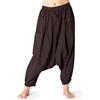 PANASIAM Aladin Pants Cotton, Brown, L