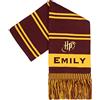 Harry Potter - Sciarpa personalizzata per bambini - Sciarpa di lana - Taglia unica - Merchandise ufficiale, Borgogna, Taglia unica