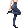 sofsy Collant da Donna Indaco Blu S - 40 Denari Opachi Made in Italy | Collant in Microfibra a Vita Alta, Perfetti per la Primavera e le Vacanze