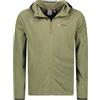 Geographical Norway Uniciaama Men - Pile sottile da uomo caldo con zip, autunno inverno primavera calda da uomo, maniche lunghe, maglione in pelliccia morbida e confortevole per outdoor (Kaki L