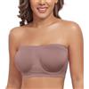 DotVol Reggiseno a Fascia Senza Ferretto per Donna | Reggiseno con ferretto, non imbottito, senza cuciture, con ferretto, senza spalline, antiscivolo, reggiseno