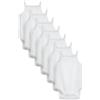 NEXT Unisex Bambino Confezione da 7 body bebè con bretelline Bianco 3 Mesi-6 Mesi
