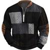 Generic Felpa Grigia Zip Uomo Felpe con Zip Vintage Maglione Uomo con Cerniera Camicia sotto Maglione Girocollo Felpe Nere con Cappuccio Uomo Maglione Uomo Caldo Felpe con Scritta Maglione Cotone Uomo