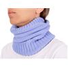 Marenza Scaldacollo Misto Cashmere Uomo Donna Made In Italy Sciarpa Anello Cappellino Cachemire Invernale Unisex Lana Merino Nero Grigio Bianco Beige Scialle Calda Taglia Unica Pashmina Coprispalle (Lilla)