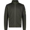 CMP Felpa Outdoor in Knit-tech con Mesh da Uomo, 30H5887