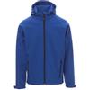 SADISRLS PAYPER Giacca con Cappuccio da Uomo Soft Shell Gale Giubbino TRASPIRABILE Impermeabile (IT, Testo, L, Regular, Regular, Blu Royal)