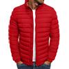 HAOLEI Giacca Invernale Imbottita da Uomo Classics Piumino Ripiegabile Imbottita Montagna Cerniera Elegante Cappotto Corto Leggero e Isolato Casual Comodo con Zip e Cappuccio Giubbotto Da Lavoro Imbottito
