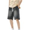 RUITOTP pantaloni corti estivi da uomo, baggy Y2k, jeans oversize, pantaloni hip hop, skater, jeans, pantaloncini in denim, bermuda streetwear, pantaloni per il tempo libero, casual, traspiranti