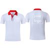 Tuboshu Camicia Polo con Logo Personalizzato T-Shirt A Maniche Corte Stampa Personalizzata Il Tuo Design Foto/Testo Maglietta Uomo Donna Sportive Traspiranti Estive Casual White,M