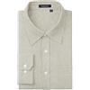 Enlision Camicia Beige Righe Uomo Maniche Lunghe Eleganti Casual Camicia Champagne Polsini per Gemelli da Ufficio Commerciale 2XL